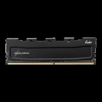 Модуль памяти для компьютера DDR5 16GB 6400 MHz Black Kudos eXceleram (EK50160643238C)