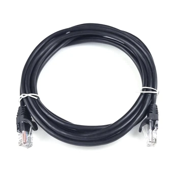 Патч-корд уличный в экране медь CAT.5E F/UTP BLACK , черный, 5м