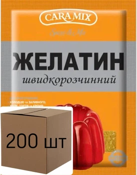 Желатин 15г ТМ Caramix х 200 шт