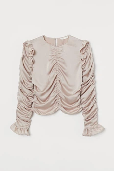 Блуза H&M L пудра 2002930775