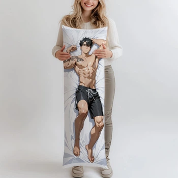 Дакімакура Джу Дже Ген Jinx, (подушка обіймашка) 120*40 см