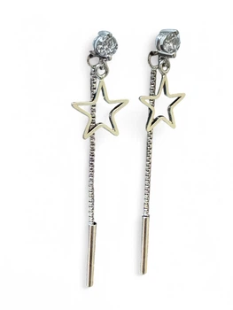 Серьги подвески Primo Star - Silver
