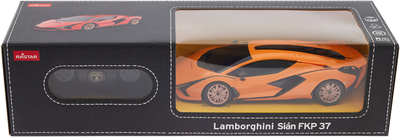 Samochód Rastar Lamborghini Sian 1:24 Pomarańczowy (6930751317925)