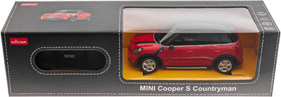 Samochód Rastar BMW Mini Cooper S Countryman 1:24 czerwony (6930751308312)