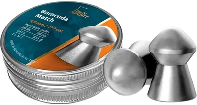 Кулі H&N Baracuda Match 4.52 мм, 0.69г, 400 шт/пчк