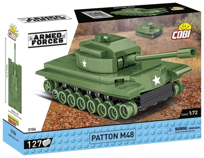 Конструктор детский танк Patton M48 COBI 3104