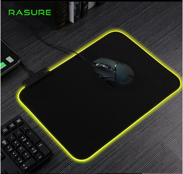 Игровой коврик Rasure Flashy RGB Gaming Mouse Pad c подсветкой 350 x 250 мм