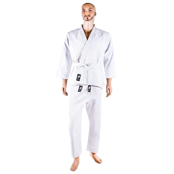 Кимоно для дзюдо Combat Sports белое, 16oz 52-54 / 190см