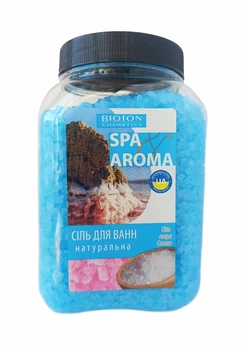 Сіль для ванн природна Bioton Cosmetics Spa Aroma природна озера Сиваш, 750 г (88441)