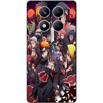 Чохол силіконовий бампер Candy для Xiaomi Redmi Note 14 Pro з малюнком Наруто Naruto аніме