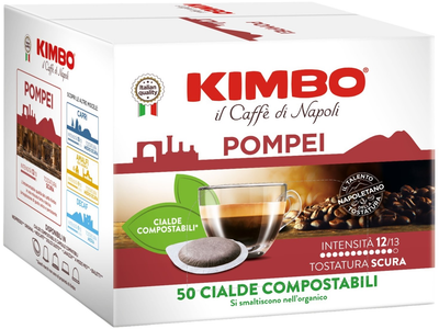 Кава в чалдах Kimbo Pompei 50 шт (8002200143466)