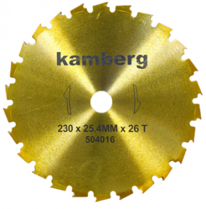 Ніж 26т під напій 230*1,6мм Kamberg