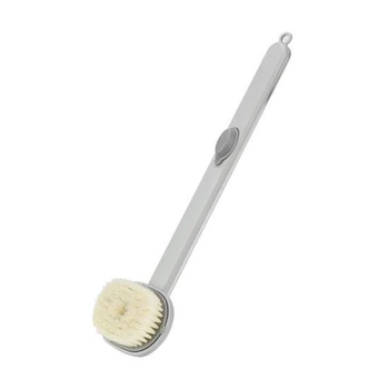 Щетка с емкостью для моющего средства с длинной ручкой для душа Body brush AND LY-588