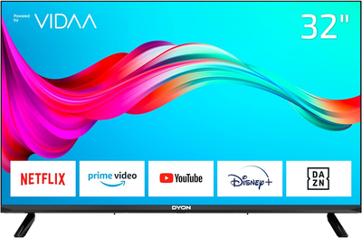 Телевизор 32" Dyon SMART VX / HD / 60 Гц / LCD / Smart TV / Wi-Fi / T2 Б/В