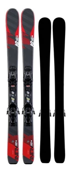 Лижі гірські комплект для підлітків K2 INDY 4.5+FDT JR 112см Grey/red/black (10D0808.109.1+10D1019.109.2)