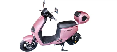 Электроскутер, скутер, мотоцикл, елктробайк Crosser 9 " 72v 20ah Розовый