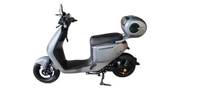 Электроскутер, скутер, мотоцикл, елктробайк Crosser 9 " 72v 20ah Серый