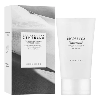 Крем для обличчя освітлюючий з центеллою Madagascar Centella Tone Tone Brightening Capsule Cream SKIN1004 75 мл 8809576261615
