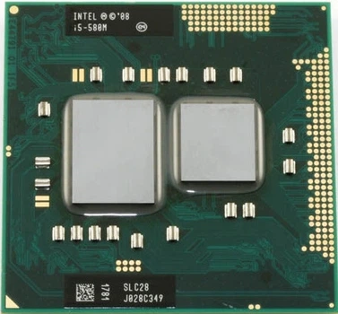Процесор для ноутбука Intel Core i5-580M 2.66-3.33GHz HD Graphics 35W Б/В