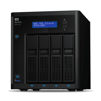 Жесткий диск для систем NAS Western Digital WD My Cloud Pro PR4100 4Bay 16TB (4x4TB) (WDBNFA0160KBK)