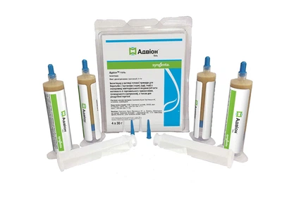 Гель (4 шт) від тарганів Адвион Syngenta Advion 30 мл (заводське пакування)
