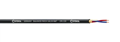 Мікрофонний кабель Cordial CPK 220 Black 100