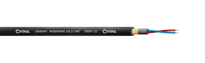 Кабель мікрофонний Cordial CMTOP 222 Black 100