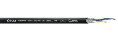 Кабель Cordial CDMX 2 BLACK 100