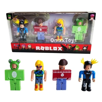 Набор Roblox из 4-х Героев Коллекционные фигурки человечки роблокс (778-06)