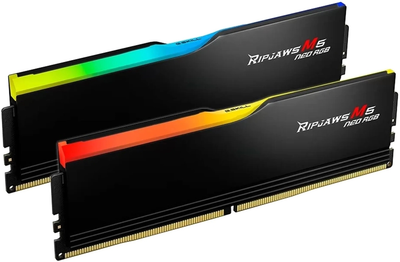 Оперативна пам'ять G.Skill DDR5-6000 65536 MB PC5-48000 (Kit of 2x32768) Ripjaws M5 Neo RGB (F5-6000J3040G32GX2-RM5NRK)