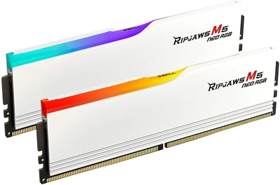 Оперативна пам'ять G.Skill DDR5-6000 98304 MB PC5-48000 (Kit of 2x49152) Ripjaws M5 Neo RGB (F5-6000J3036F48GX2-RM5NRW)