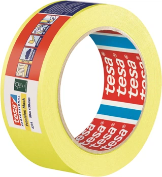 Стрічка малярна TESA +150°C 8 міс 50 м х 38 мм Жовта (04334-00003)