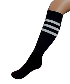 Півпанчохи жіночі Super Socks 003.112 Білий полоска 36-40р. Чорний