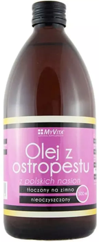 Olej z ostropestu MyVita tłoczony na zimno 500 ml (5906395684281)