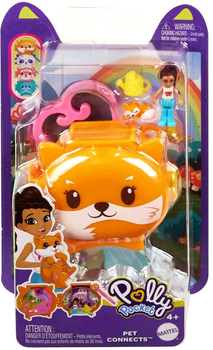 Фігурка Mattel Polly Pocket Pet Connects Fox HRD39 (194735173815)