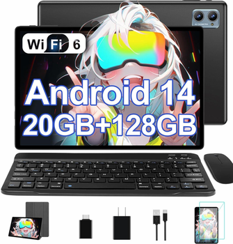 Планшет 10.1" SUAAT S3 6+14/128Gb 8 ядер Android 14 6000 mAh