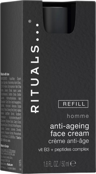 Сменный блок крема для лица Rituals Homme против морщин с пептидами 50 мл (8719134163742)