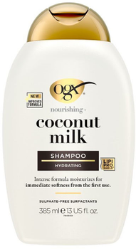 Шампунь OGX Coconut Milk Поживний з кокосовим молоком 385 мл (0022796970053)