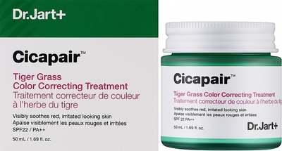 Крем для обличчя Dr.Jart+ Cicapair Tiger Grass Color Correcting Treatment від почервонінь 50 мл (8809844991084)