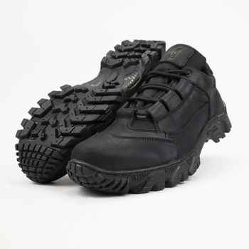 Кросівки демісезонні шкіряні TACTICAL Black 44 розмір арт.4577b-cordura-44