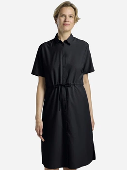 Сукня-сорочка міді літня жіноча Jack Wolfskin Waimea Dress W A63887-C0413 XL Синя (4064886446532)