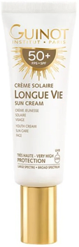 Крем сонцезахисний для обличчя Guinot Longue Vie Anti-Ageing Sunscreen SPF 50+ 50 мл (3500465160006)