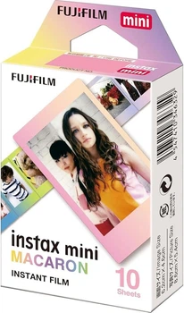 Фотопапір Fujifilm Instax Mini Macaron 10 аркушів (54 x 86мм 1 картридж з 10 знімками/кадрами) для камери Instax Mini 12, 11, Evo, 40, 90, 99, 9, LiPlay та принтерів SP-1, SP-2, Mini Link, Link2, Link3