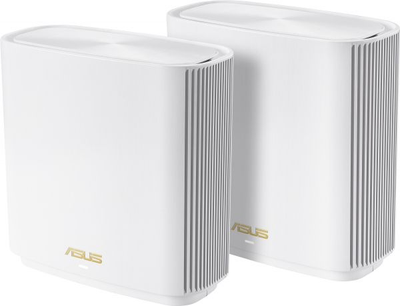 Wi-Fi Mesh система Asus ZenWiFi xt8 ​​v2 2pk White (90ig0590-mo3a40)