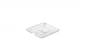 Крышка 325х265 мм с вырезом для sous vide из поликарбоната GN 1/2 Gastroplast GNPL--0012/KK