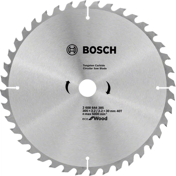 Диск пиляльний Bosch Eco WO 305x30-40T (2608644385)