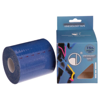 Кінезіо тейп (Kinesio tape) SP-Sport BC-4863-7_5 розмір 5м синій