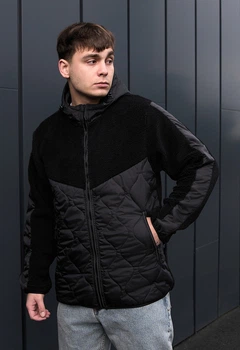 Хутряна куртка Staff lerx black S (HH0753)