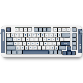 Ігрова клавіатура бездротова MCHOSE X75 Navy Blue Темно-синій (X75-3A)