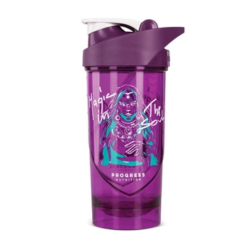 Спортивный шейкер Progress Nutrition Shieldmixer Shaker Magic In The Soul (700 мл, violet/white)